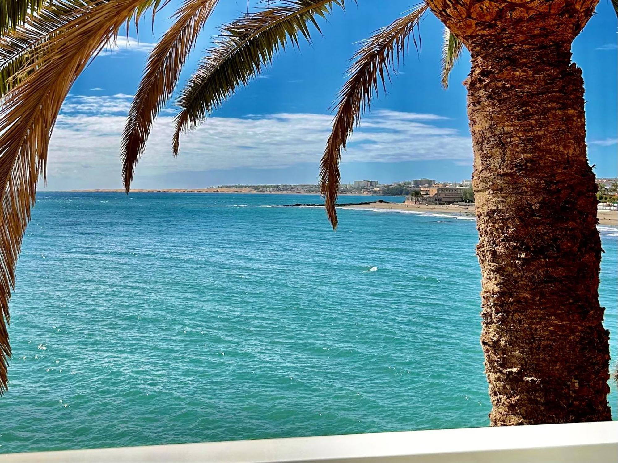 Sobre El Mar Con Vistas A Las Dunas De Maspalomas San Agustin  Exterior photo